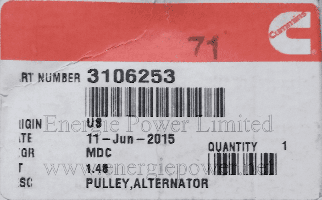 Alternator Pulley-3106253 (1)