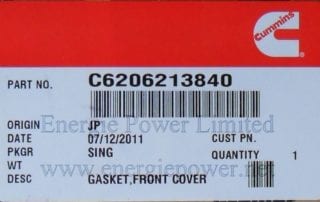 Gear Cover Gasket-C6206213840