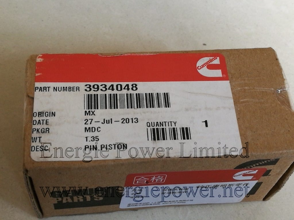 Piston Pin-3934048 | Cummins Engine Parts