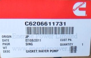 Water Pump Gasket-C6206611731