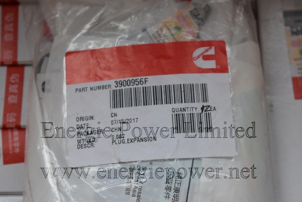 3900956 Expansion Plug Cummins Engine Parts