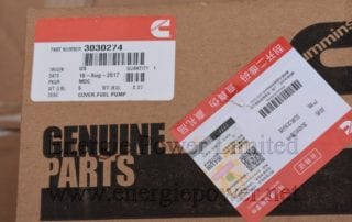Fuel , Pump Front Cover ( Variable Speed ) 3030274