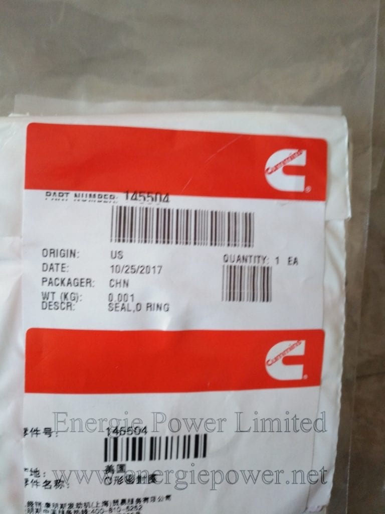 O-Ring Seal 145504