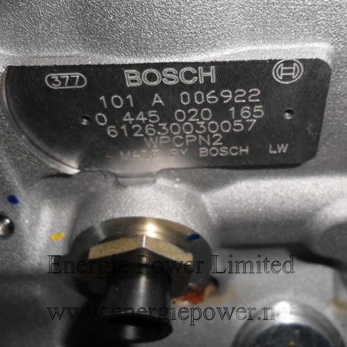 Bosch Oil Pump Assembly 0445020165