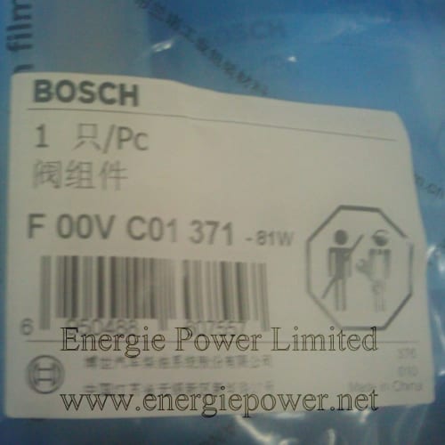Bosch Valve Component F00VC01371