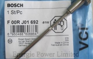 Bosch valve component F00RJ01692