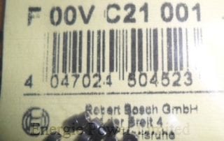 Injector Valve Seat F00VC21001