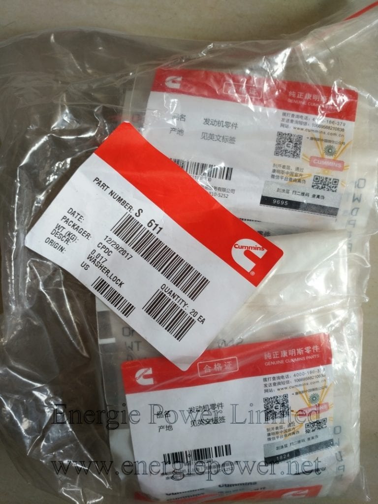 396193 Pin Code 3971163 Connection Gasket | Cummins Engine Parts